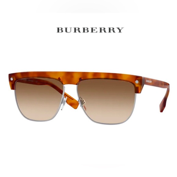 Burberry Sunglasses BE4325 William - Light Havana/ Brown Gradient - Picture 1 of 16